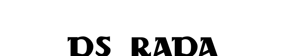 DS Rada Font Download Free