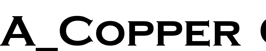 A_Copper Goth Cps Exp Fuente Descargar Gratis