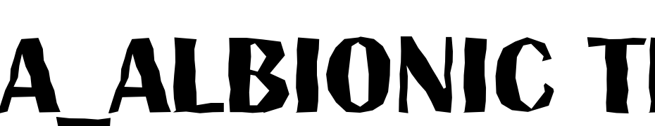 A_Albionic Titul Brk Bold Fuente Descargar Gratis