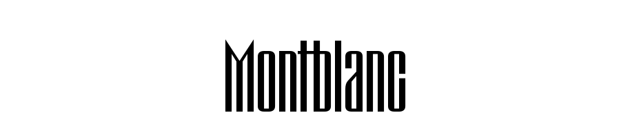 Montblanc cкачати шрифт безкоштовно