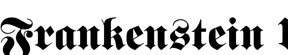 Frankenstein Ukrainian Font Download Free