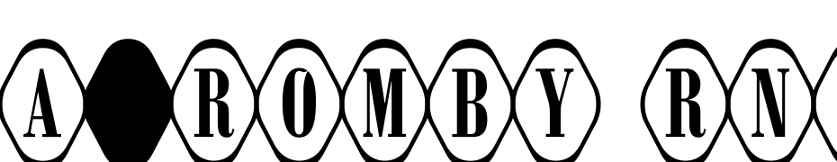 A_Romby Rnd Otl Font Download Free