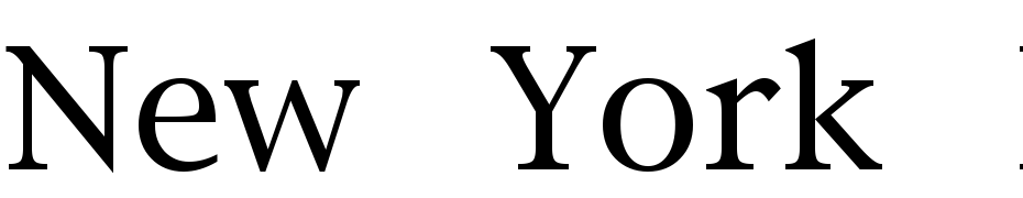 New York Plain:001.003 Font Download Free