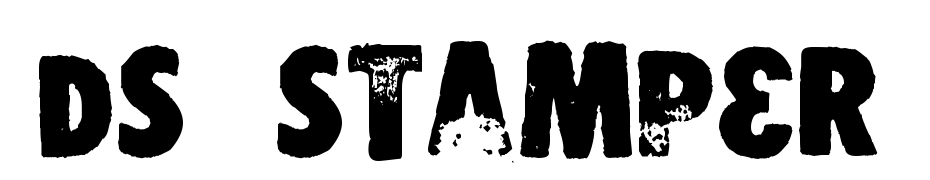 DS Stamper Font Download Free