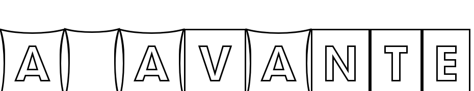 A_Avante Titul Cm Fsh Otl Font Download Free
