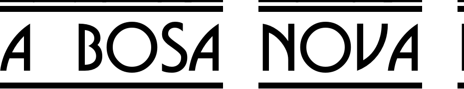 A_Bosa Nova Dc2Fr Font Download Free