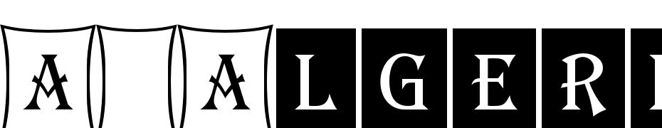 A_Algerius Cm Dc2Cmb Font Download Free
