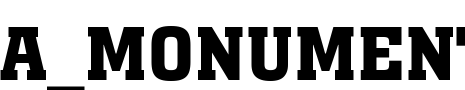 A_Monumento Titul Bold Font Download Free