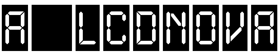 A_LCDNova Cm Font Download Free