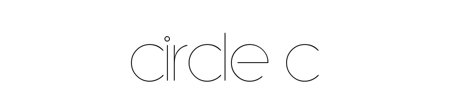 Circle C Yazı tipi ücretsiz indir