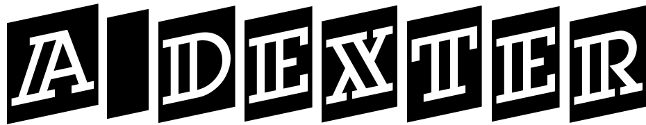A_Dexter Decor Cm Up Font Download Free