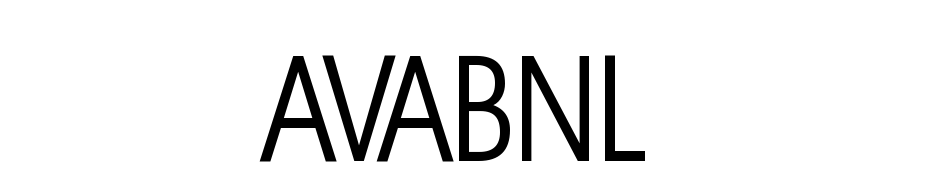 A_Avante Bs Nr Light Font Download Free