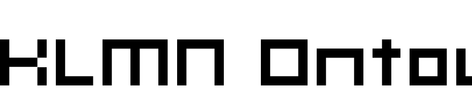 KLMN Ontology Font Download Free