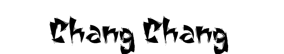 Chang Chang Font Download Free