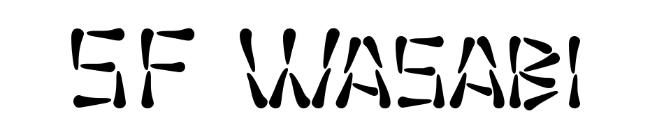 SF Wasabi Font Download Free