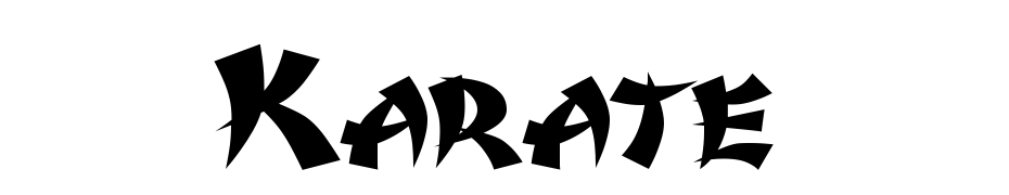 Karate Medium Font Download Free