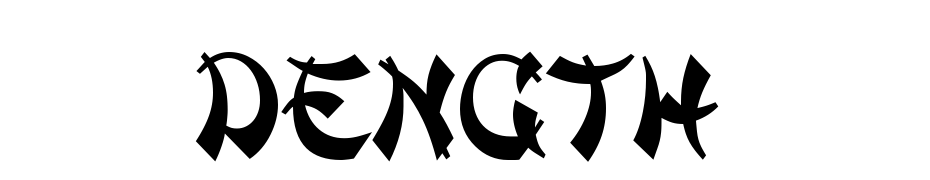 Deng Thick Schrift Herunterladen Kostenlos