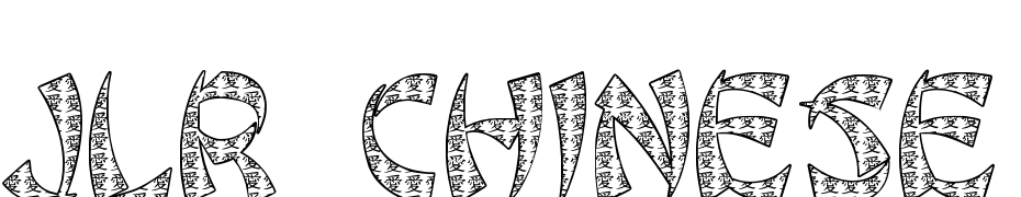 JLR Chinese Love Letters Font Download Free