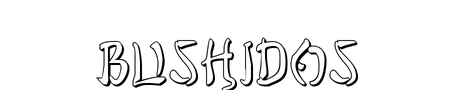 Bushido Shadow Schrift Herunterladen Kostenlos