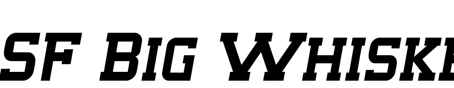 SF Big Whiskey SC Fuente Descargar Gratis