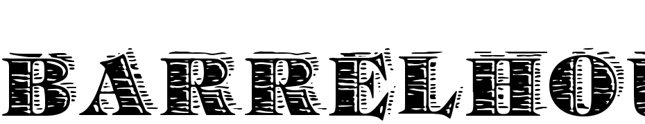 Barrelhouse All Caps Font Download Free