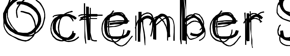 Octember Script Scarica Caratteri Gratis