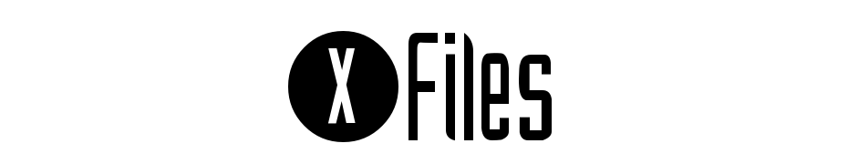 XFiles Font Download Free