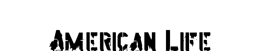 American Life Font Download Free