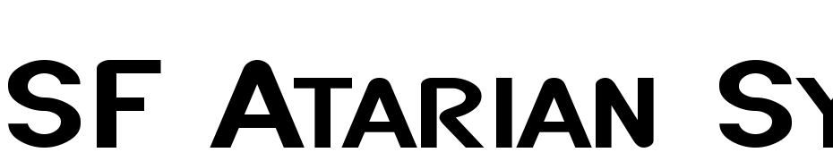SF Atarian System Extended Schrift Herunterladen Kostenlos