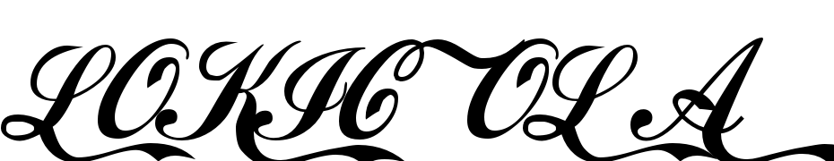 Loki Cola Yazı tipi ücretsiz indir