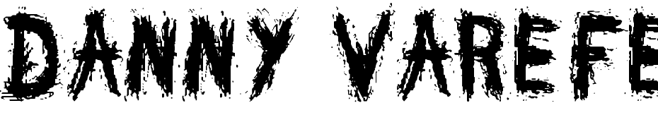 DANNY VAREFELLA Font Download Free