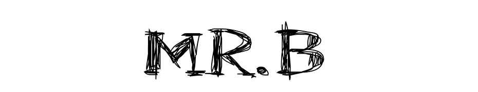 Mr.B Font Download Free