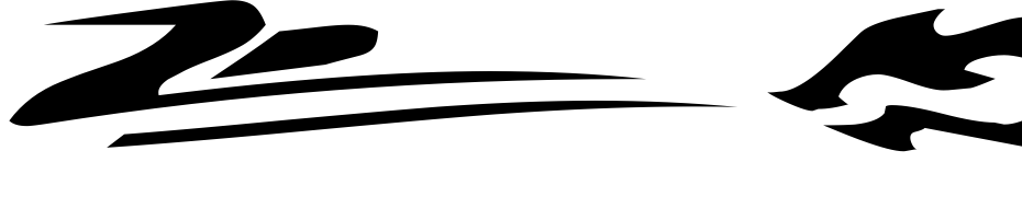 Vehicle Decals 'Flames & Art' Font Download Free