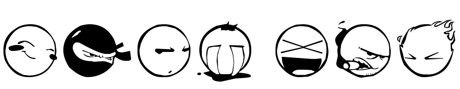 DIST Yolks Emoticons Font Download Free