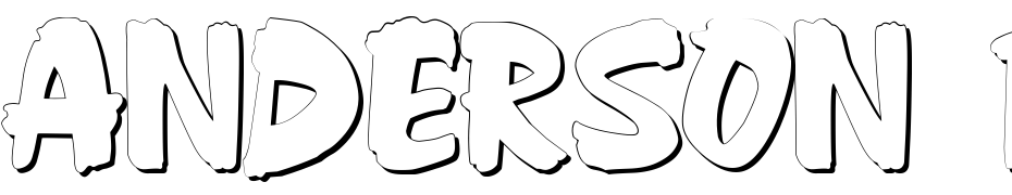 Anderson Fireball XL5 Font Download Free