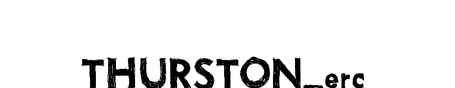 THURSTON_erc Font Download Free