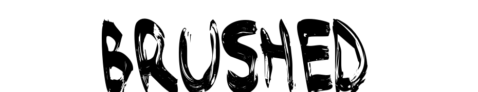 Brushed cкачати шрифт безкоштовно