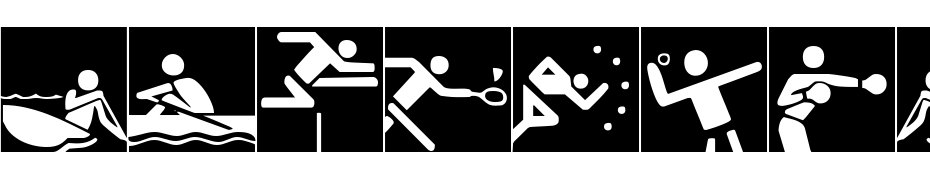 Olympicons Regular Font Download Free