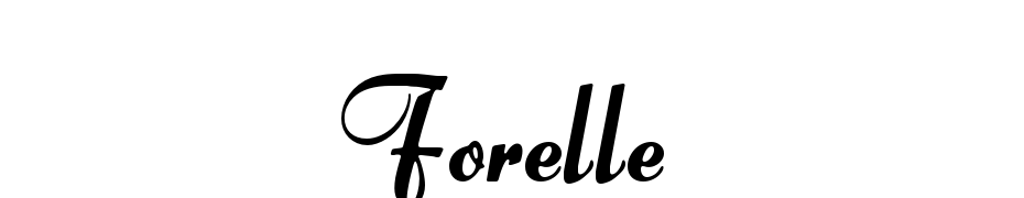 Forelle Font Download Free