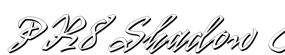 PR8 Shadow Cat Font Download Free