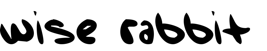 Wise Rabbit Says Font Download Free