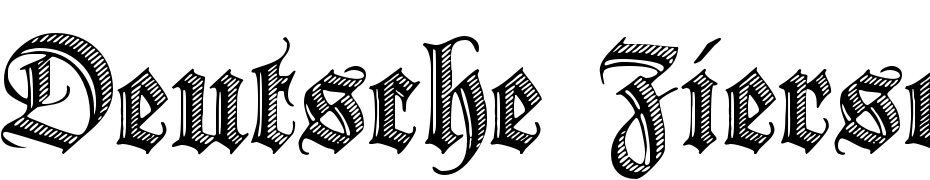Deutsche Zierschrift Font Download Free