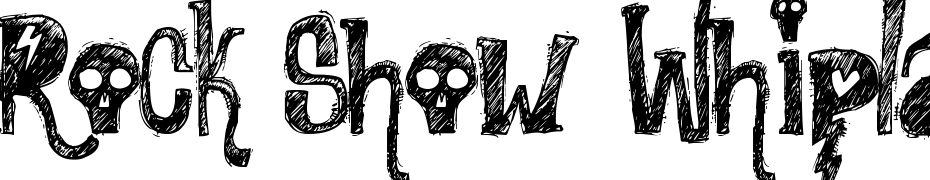 Rock Show Whiplash Font Download Free