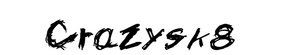 Crazysk8 Font Download Free