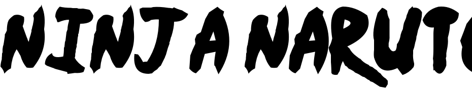 Ninja Naruto Font Download Free