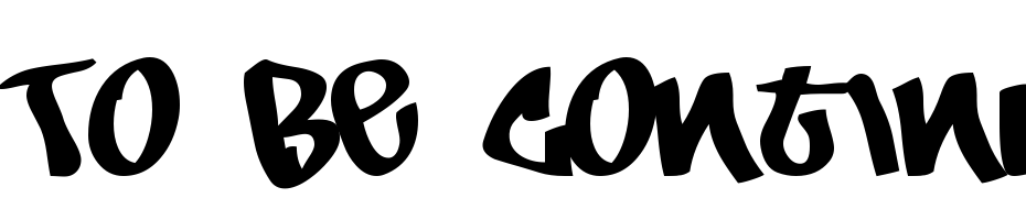 To Be Continued Font Download Free