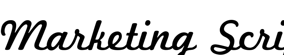 Marketing Script Inline Font Download Free
