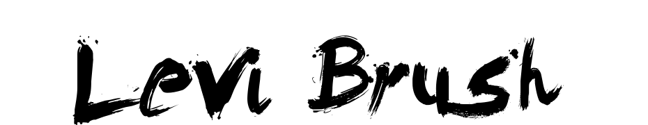 Levi Brush Font Download Free