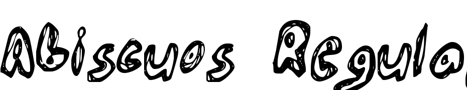 Abiscuos Regular Font Download Free