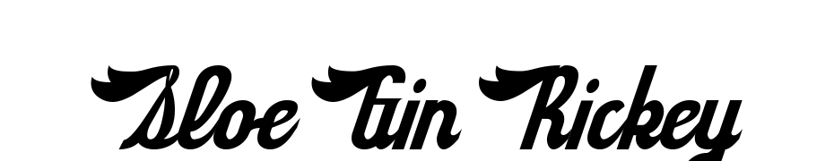 Sloe Gin Rickey Font Download Free